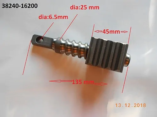 Arbre de direction  - Kubota : B8200HST, L1802, L2002, L2202, L2402
