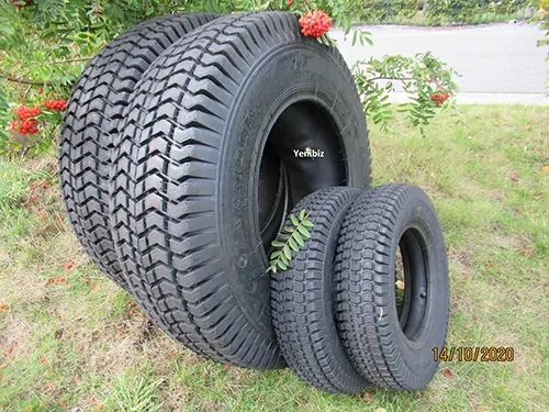 Kit pneus gazon 12 -20" - AV étroits - Kubota : A-195, A19, Aste
Yanmar : AF-15, AF-16, AF-17, YM1502, YM1602
